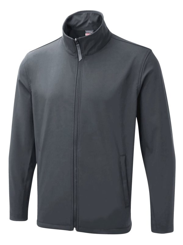 Uneek The UX Printable Soft Shell Jacket - Image 5