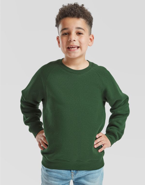 Fruit Of The Loom Kid's Premium Raglan Sweat