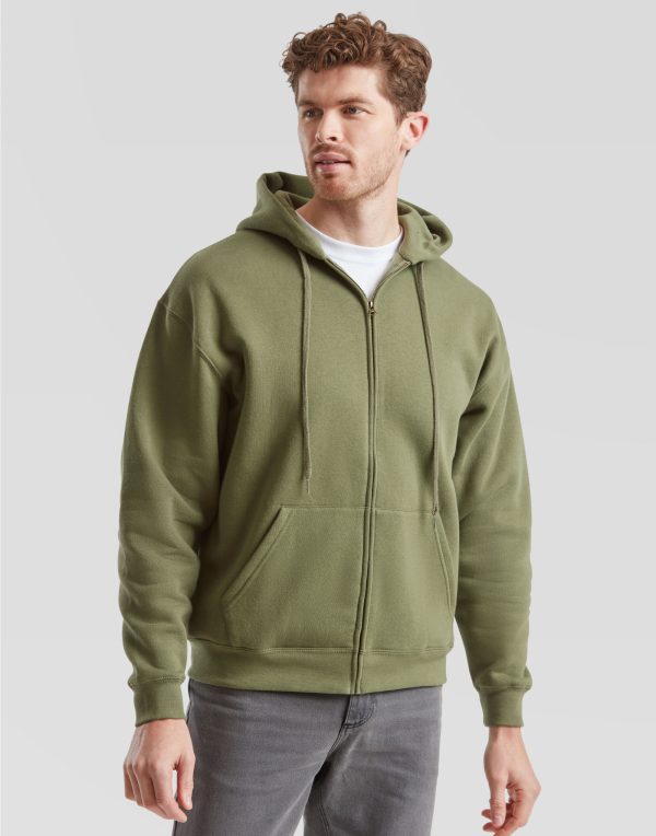 Fruit Of The Loom Men's Premium Hooded Sweat Jacket