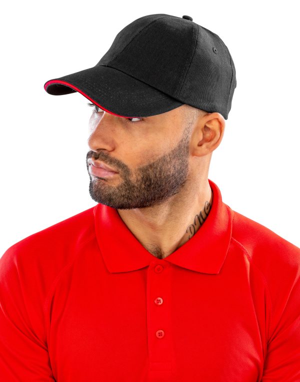 Result Headwear Brushed Cotton Printers/Embroiderers Cap