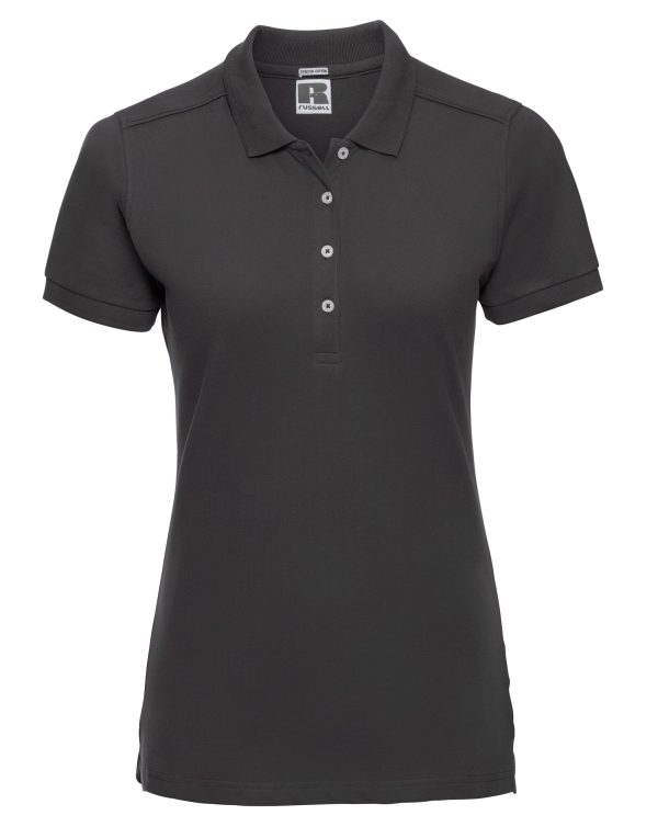 Russell Ladies' Fitted Stretch Polo