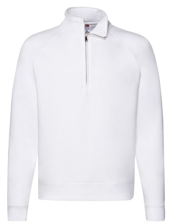 Fruit Of The Loom Men's Premium Zip Neck Sweat