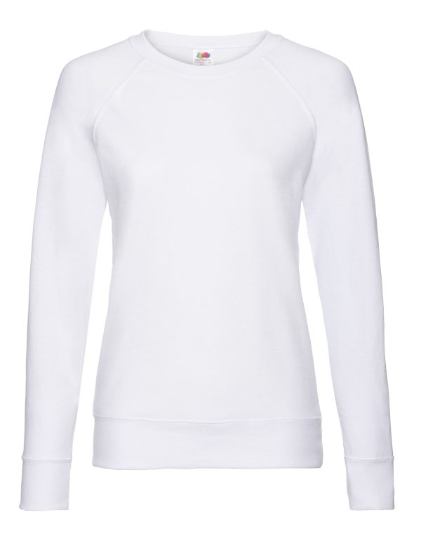 Fruit Of The Loom Ladies' L/Weight Raglan Sweat