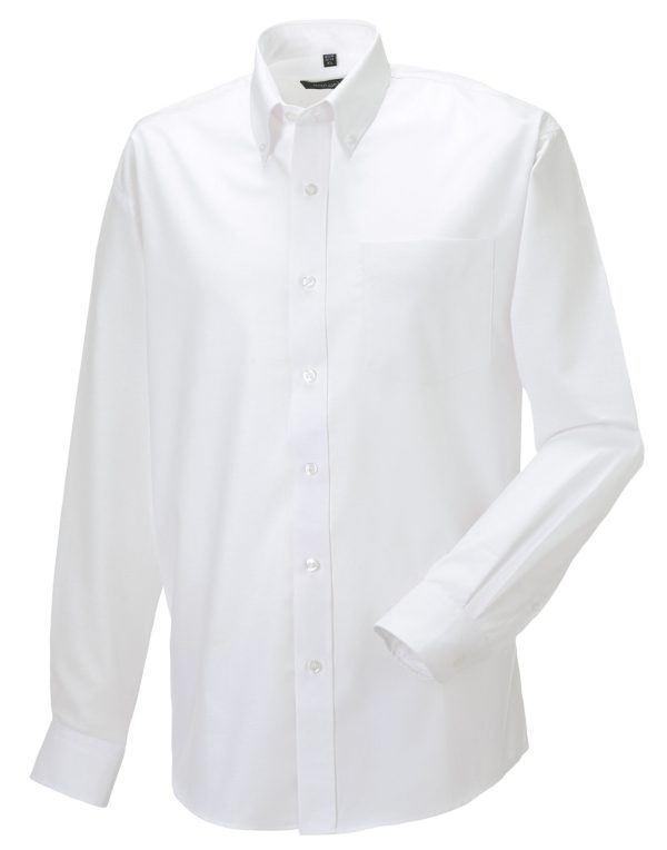 Russell Collection Men's L/Sleeve Oxford Shirt