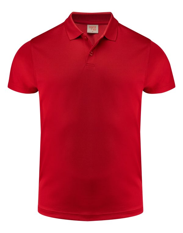 Printer Red Smash Polo Shirt