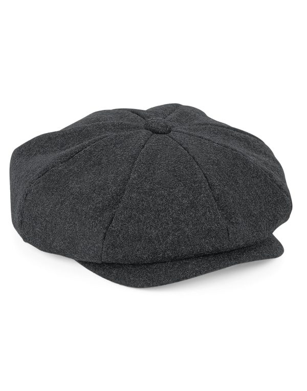 Beechfield  Melton Wool Baker Boy Cap