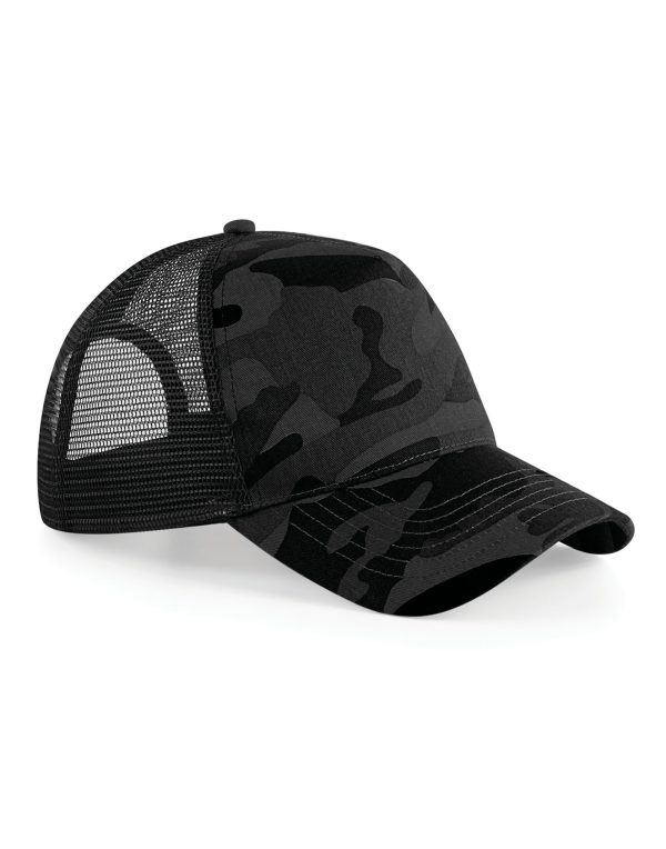 Beechfield  Camo Snapback Trucker