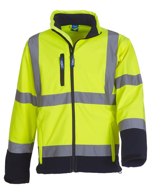 Yoko Hi-Vis Softshell Jacket