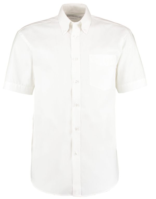 Kustom Kit Classic Fit S/S Premium Oxford Shirt