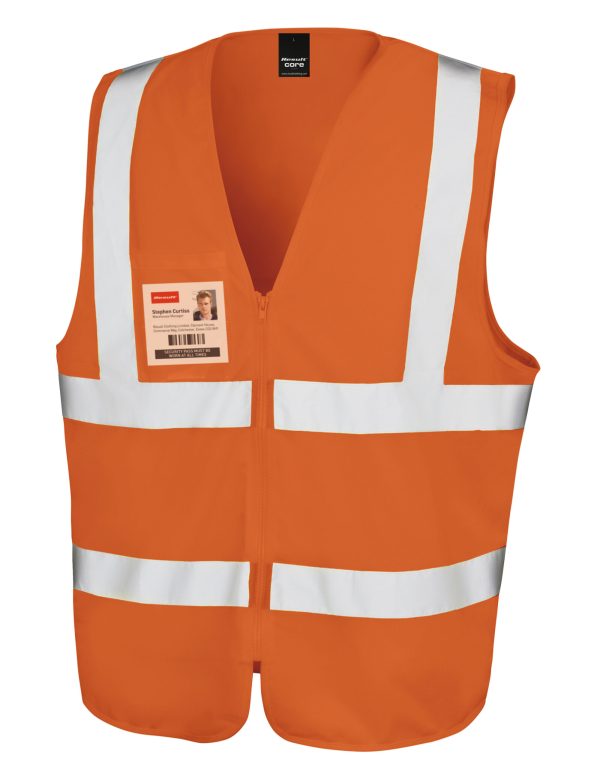 Result Safeguard Zip ID Safety Tabard