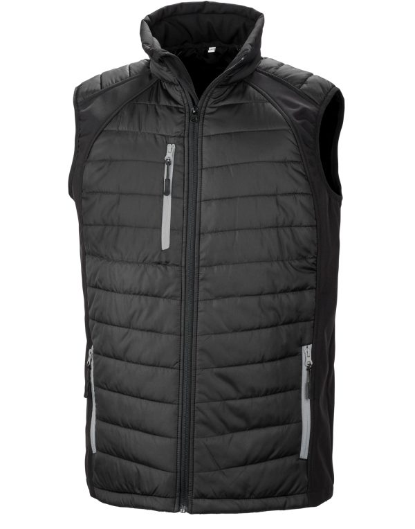 Result Genuine Recycled Compass Pad Softshell Gilet