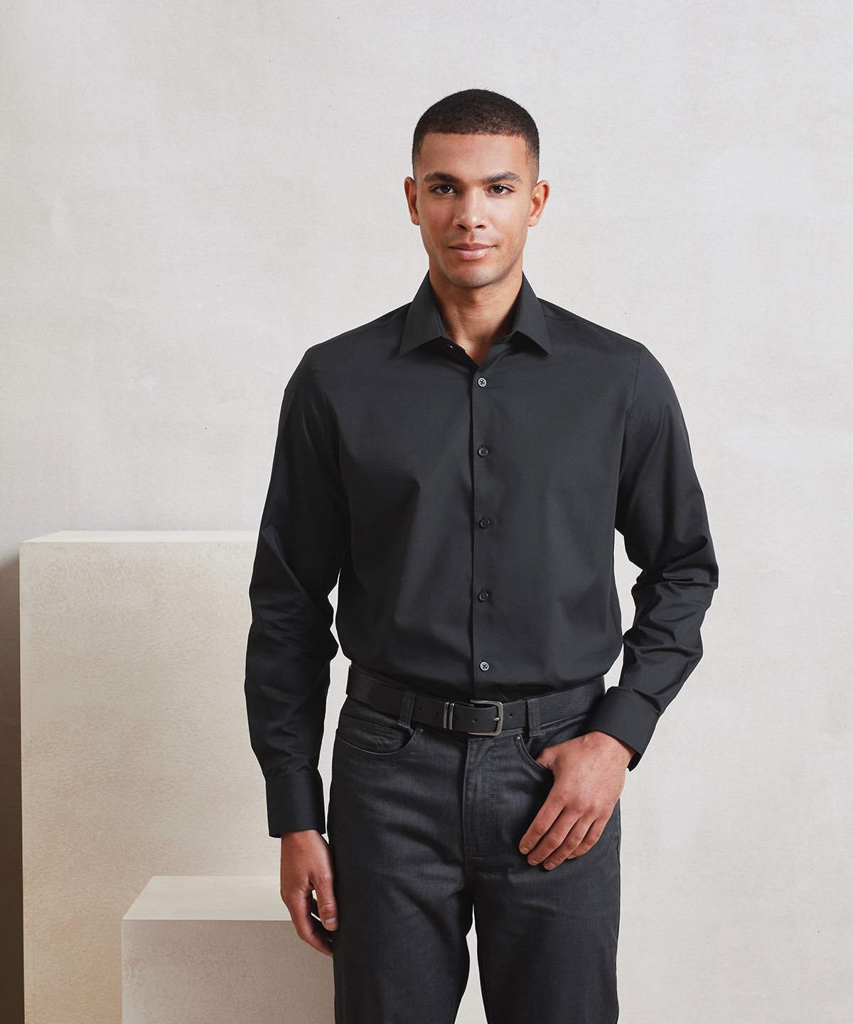 Premier Long Sleeve Recyclight Poplin Shirt