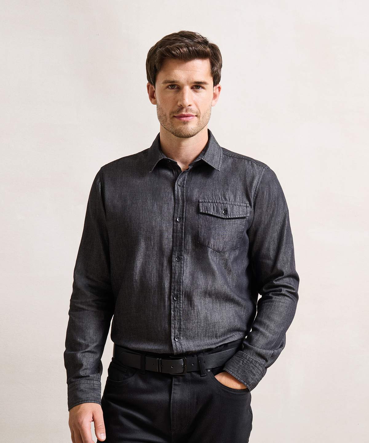 Premier Jeans Stitch Denim Shirt