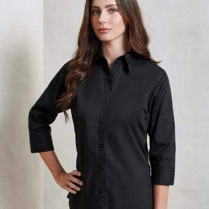 Premier Womens`s Sleeve Poplin Blouse