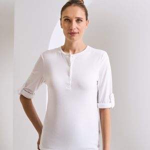 Premier Womens`s Long John Roll Sleeve Tee