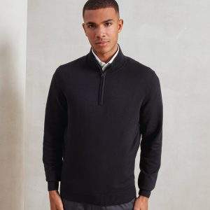 Premier Ç?¬ Zip Knitted Sweater