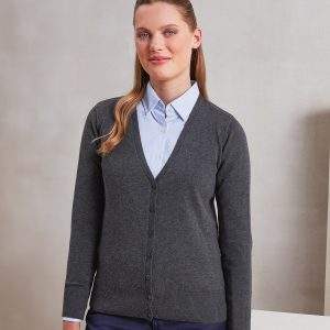 Premier Women`s Button-Through Knitted Cardigan