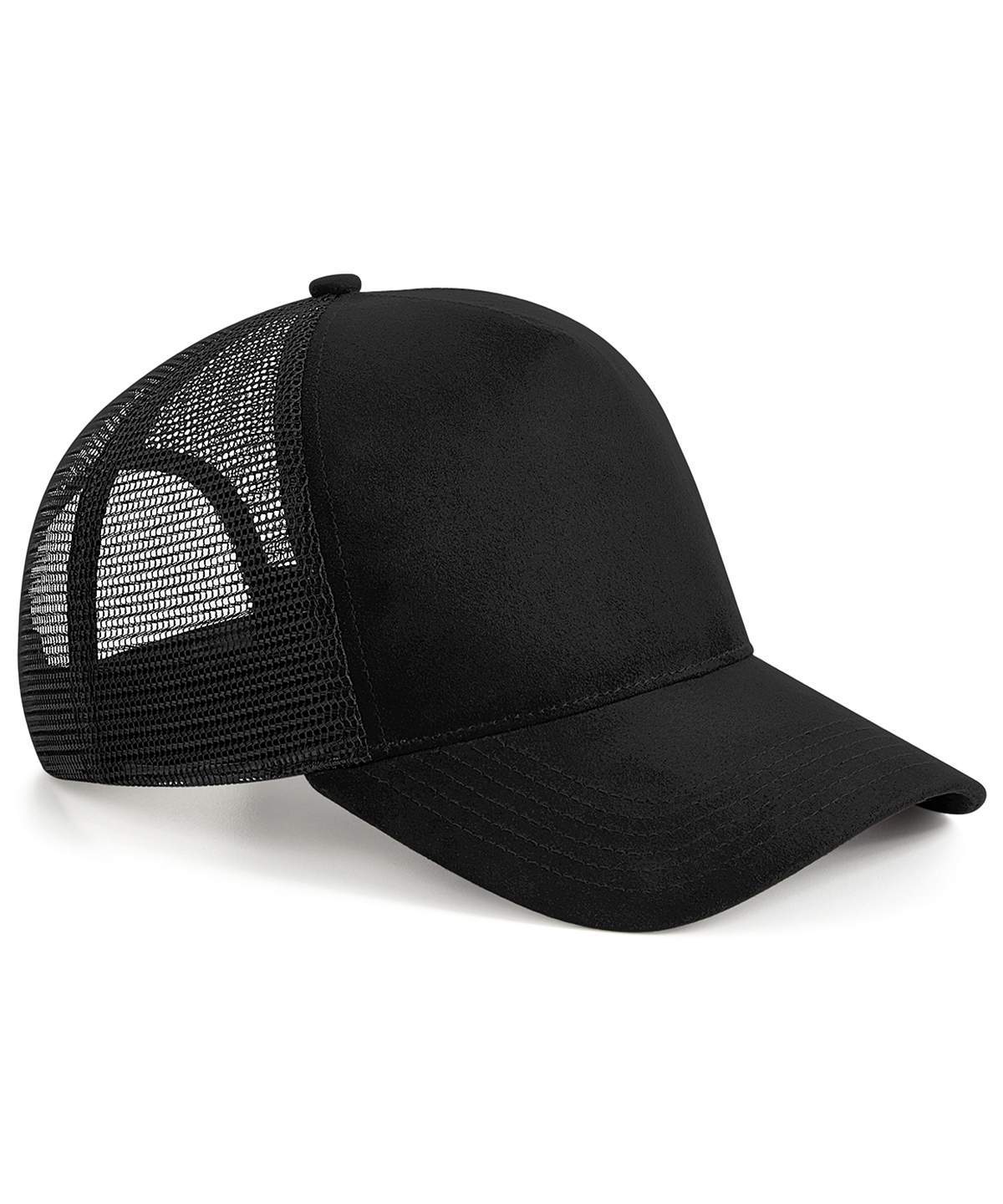 Beechfield Suede Snapback Trucker - Image 2