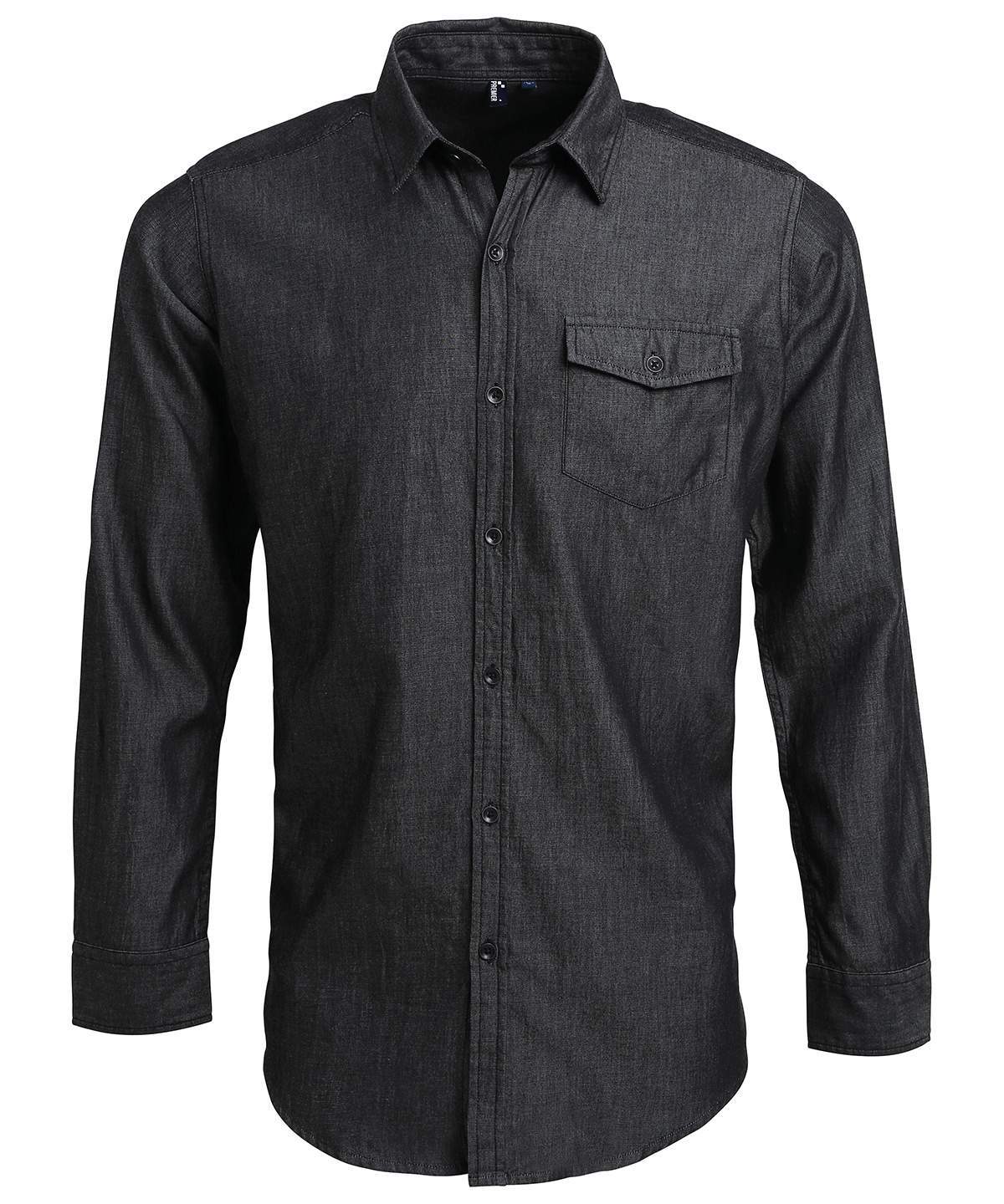 Premier Jeans Stitch Denim Shirt - Image 2