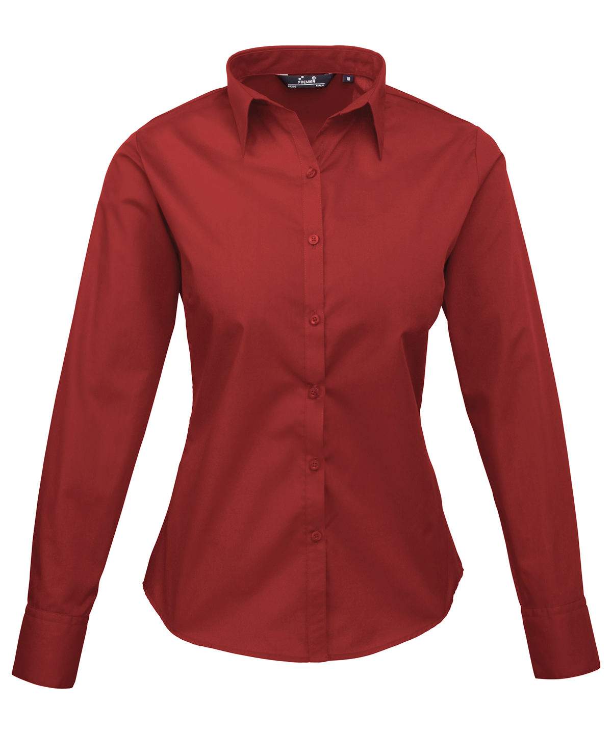 Premier Womens`s Poplin Long Sleeve Blouse - Image 51