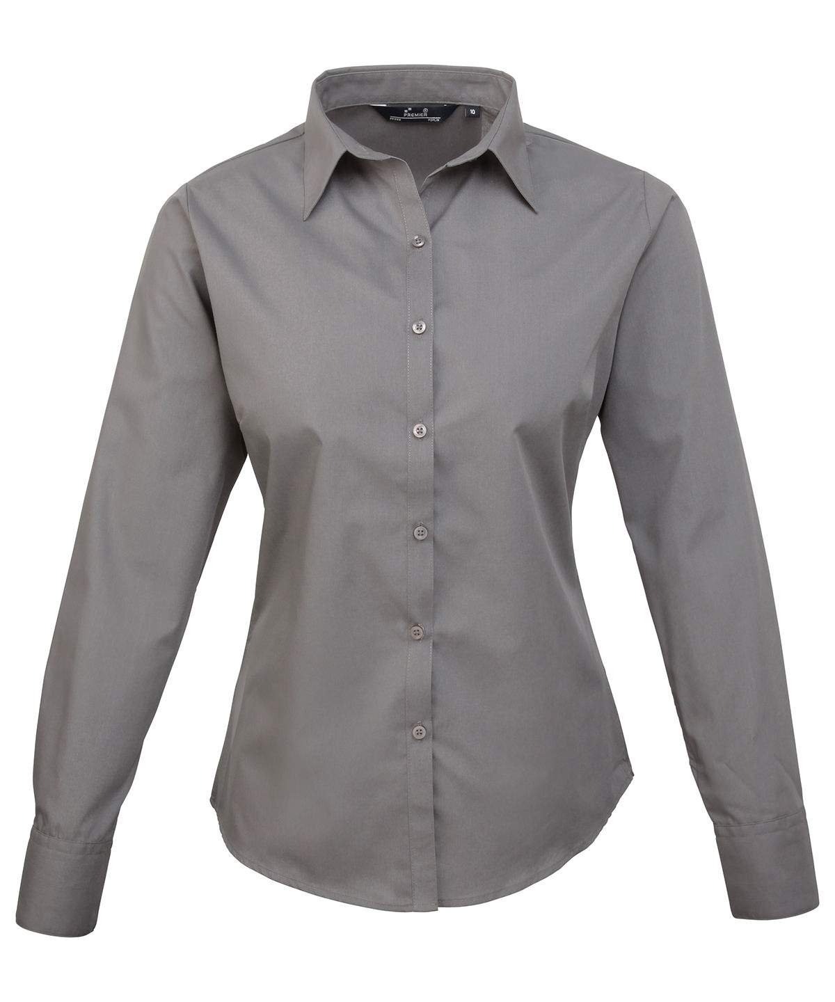 Premier Womens`s Poplin Long Sleeve Blouse - Image 64