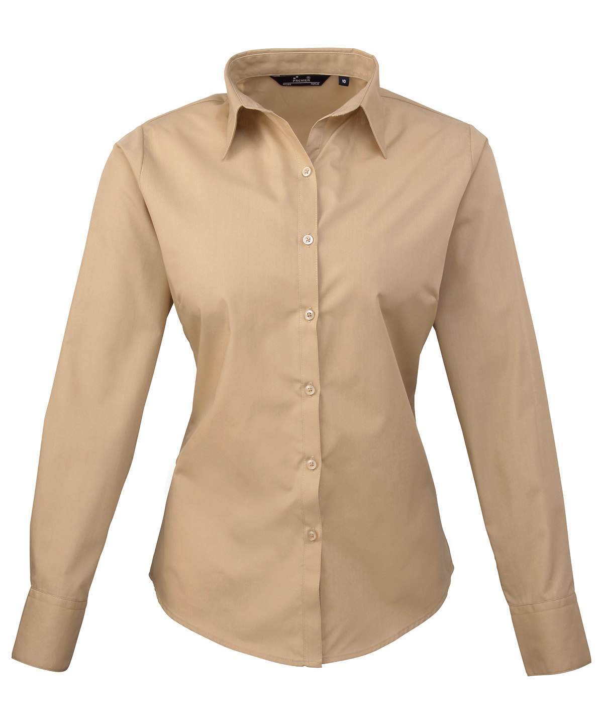 Premier Womens`s Poplin Long Sleeve Blouse - Image 98