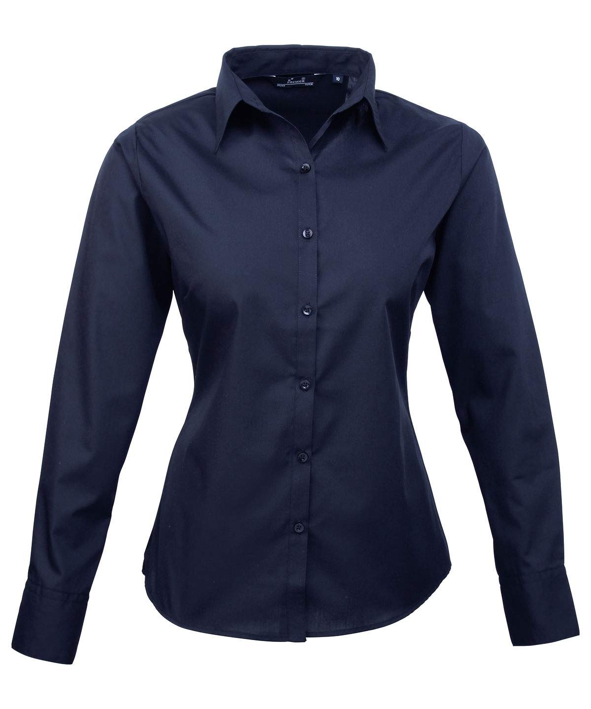 Premier Womens`s Poplin Long Sleeve Blouse - Image 157