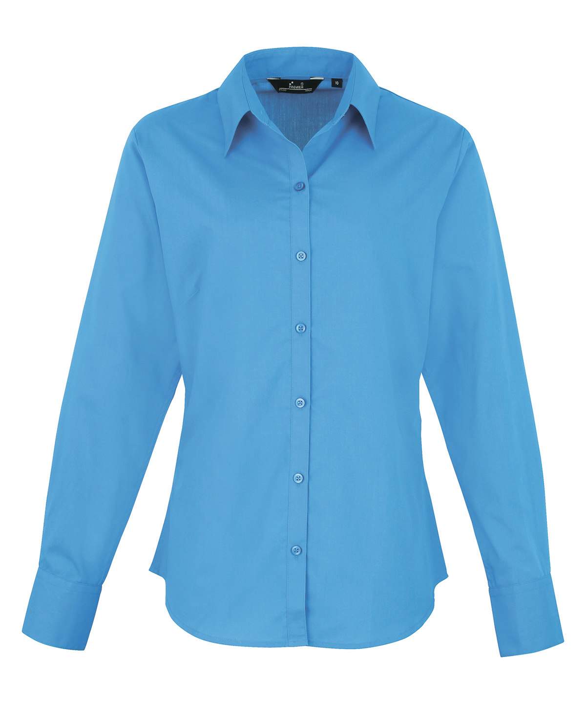 Premier Womens`s Poplin Long Sleeve Blouse - Image 237
