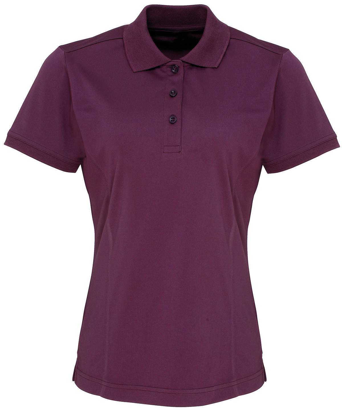 Premier Womens`s Coolchecker Piqu Polo - Image 2