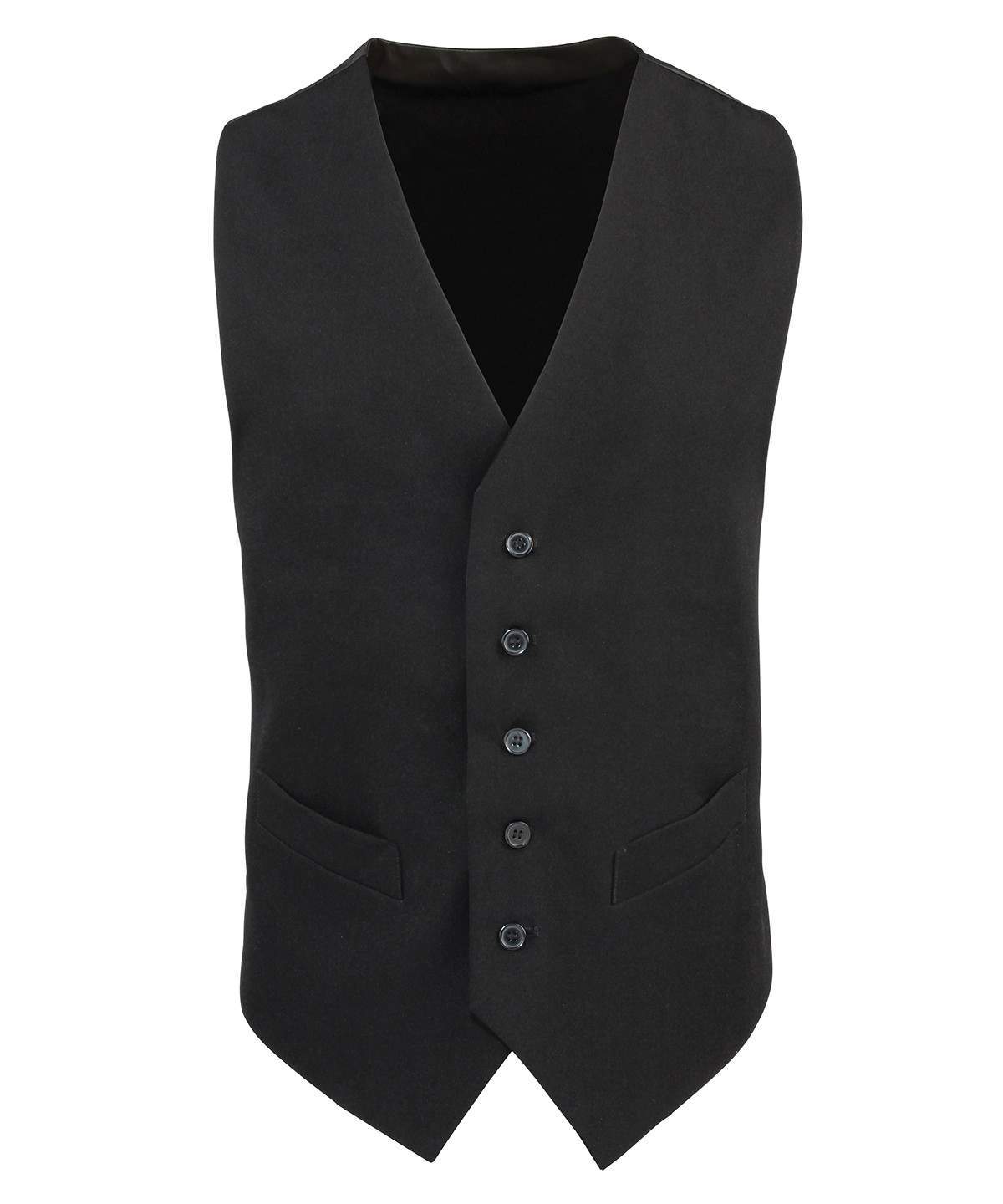 Premier Lined Polyester Waistcoat - Image 2