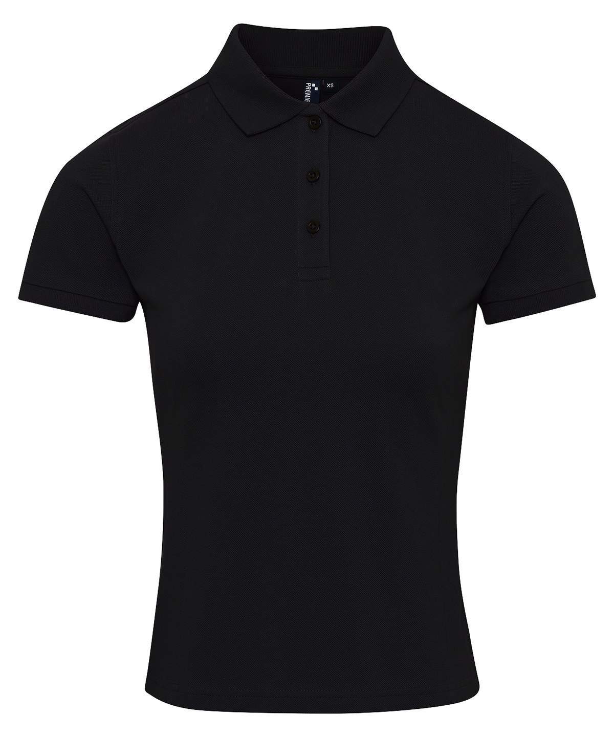Premier Womens`s Coolchecker Plus Piqu Polo - Image 2