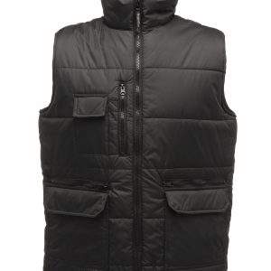 Regatta Professional Steller Multi-Zip Bodywarmer - Black, 2XL