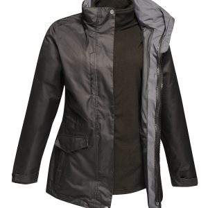 Regatta Professional Women`s Benson Iii 3-In-1 Jacket - Black, Wom 10
