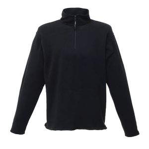 Regatta Professional Zip-Neck Microfleece - Black, 2XL