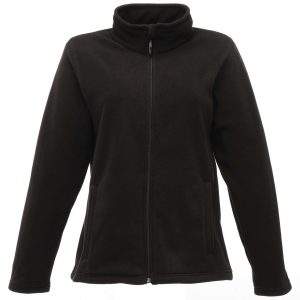 Regatta Professional Women`s Full-Zip Microfleece - Black, Wom 10