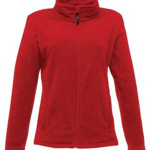 Regatta Professional Women`s Full-Zip Microfleece - Classic Red, Wom 10