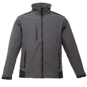 Regatta Professional Sandstorm Workwear Softshell - Seal Grey/Black, 2XL