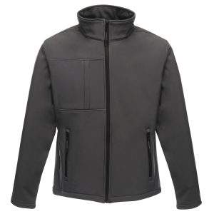 Regatta Professional Octagon Ii Printable 3-Layer Membrane Softshell - Seal Grey/Black, 2XL