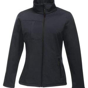 Regatta Professional Women`s Octagon Ii Printable 3-Layer Membrane Softshell - Navy/Seal Grey, Wom 16