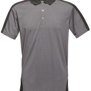 Regatta Professional Contrast Wicking Polo - Seal/Black, 2XL
