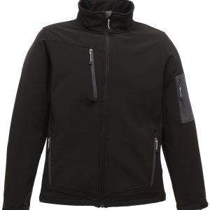 Regatta Professional Arcola 3-Layer Softshell - Black/Seal Grey, 2XL