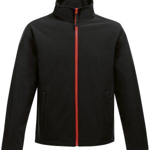 Regatta Professional Ablaze Printable Softshell - Black/Classic Red, 2XL