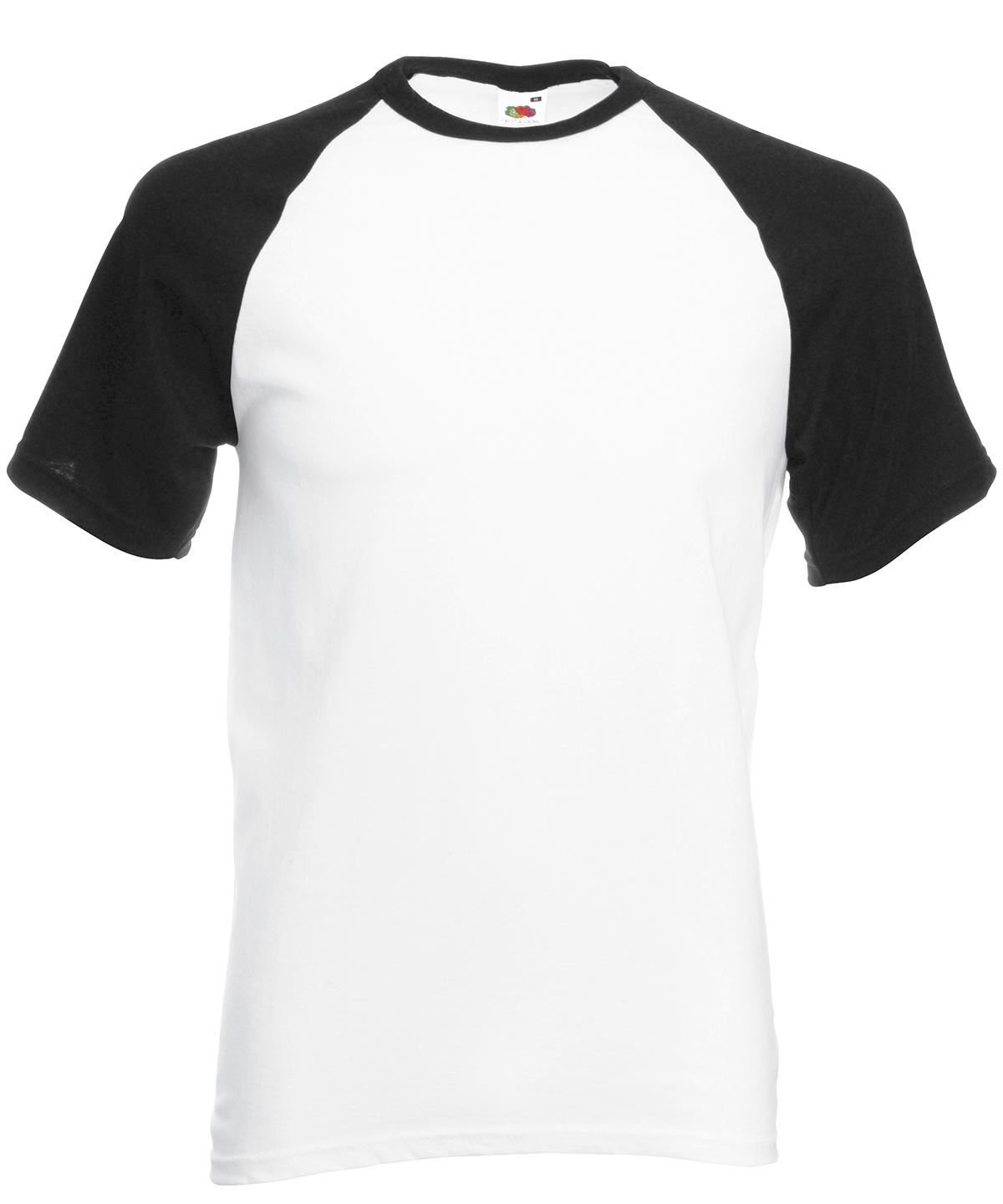Fruit Of The Loom Short Sleeve Baseball T - Image 5