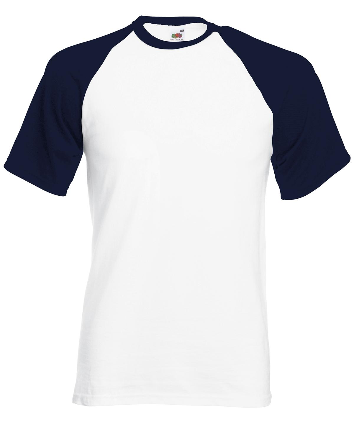 Fruit Of The Loom Short Sleeve Baseball T - Image 11