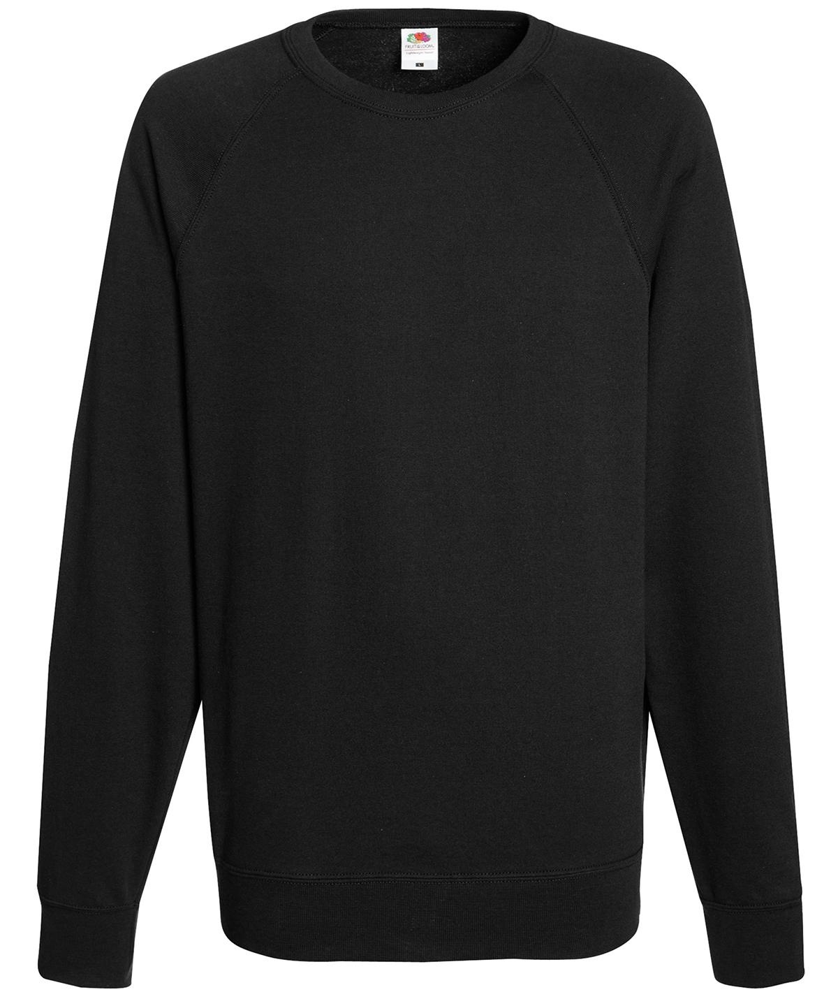 Fruit Of The Loom Lightweight Raglan Sweatshirt - Image 2