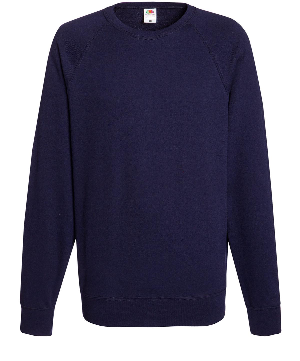 Fruit Of The Loom Lightweight Raglan Sweatshirt - Image 7