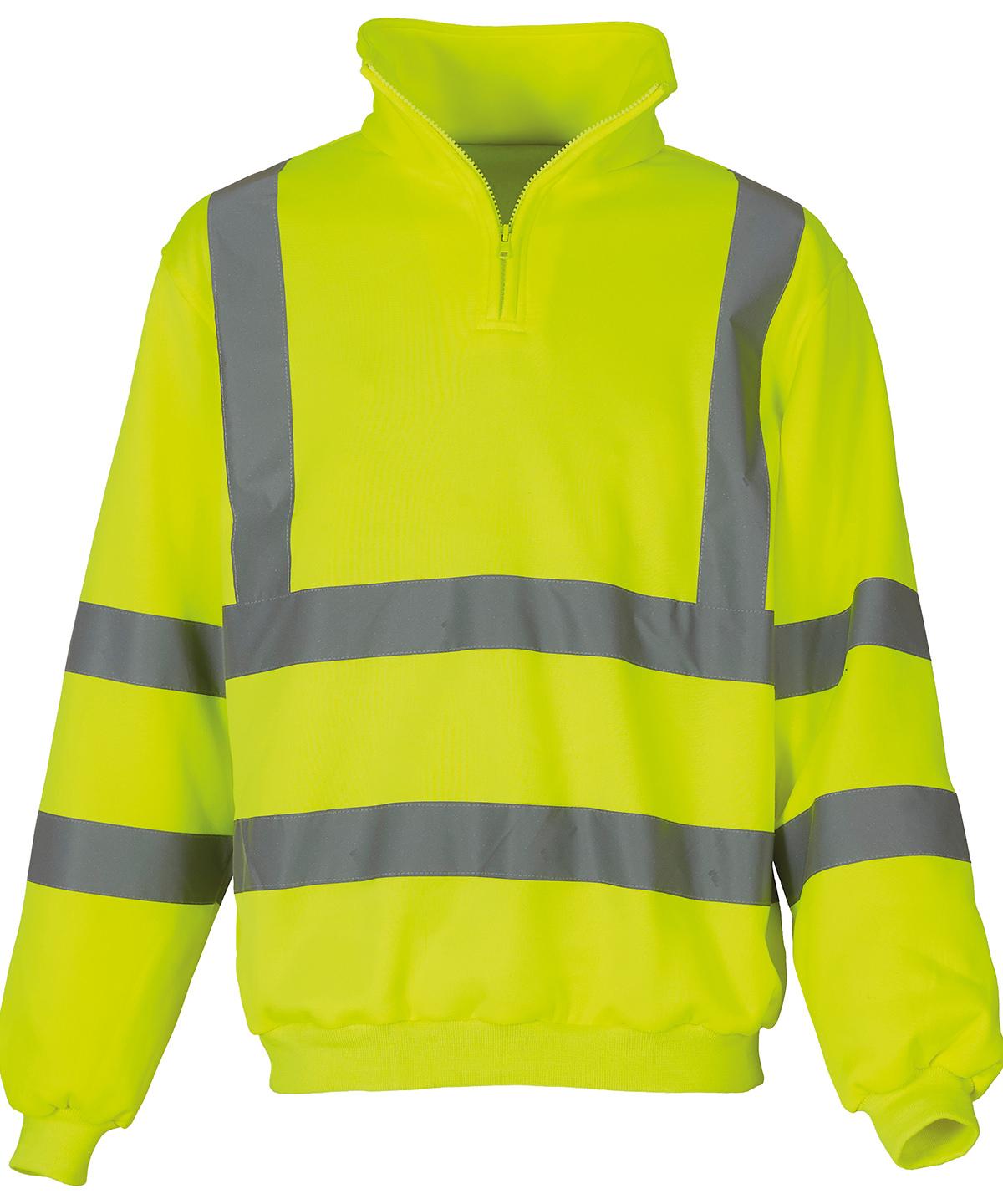Yoko Hivis ¼ Zip Sweatshirt Hvk06 - Image 8