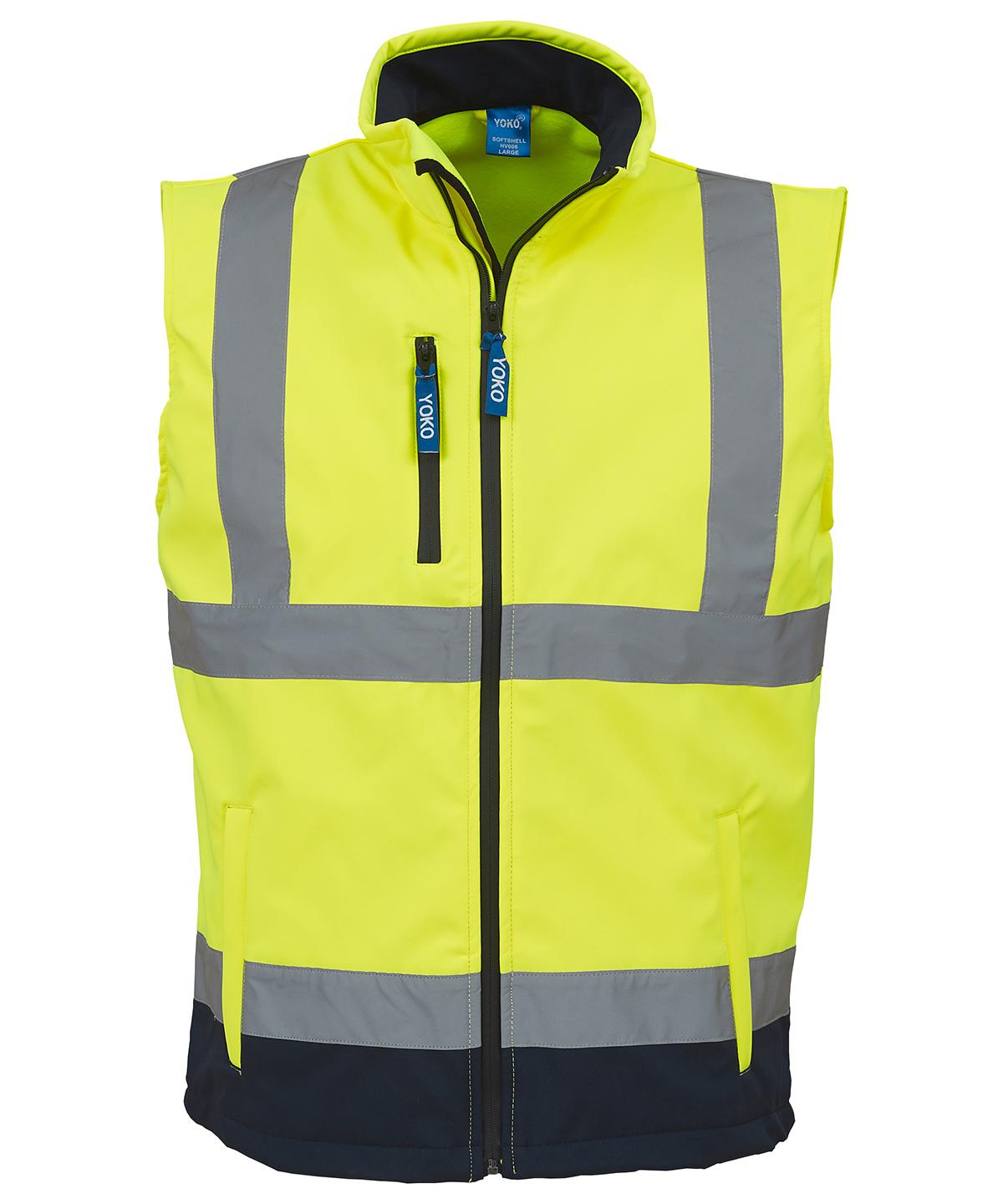 Yoko Hivis Softshell Gilet Hv006 - Image 20