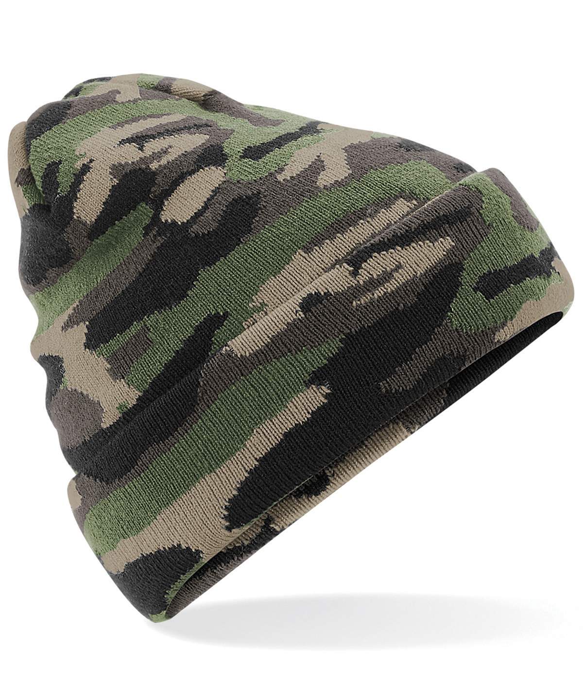 Beechfield Camo Cuffed Beanie - Image 2