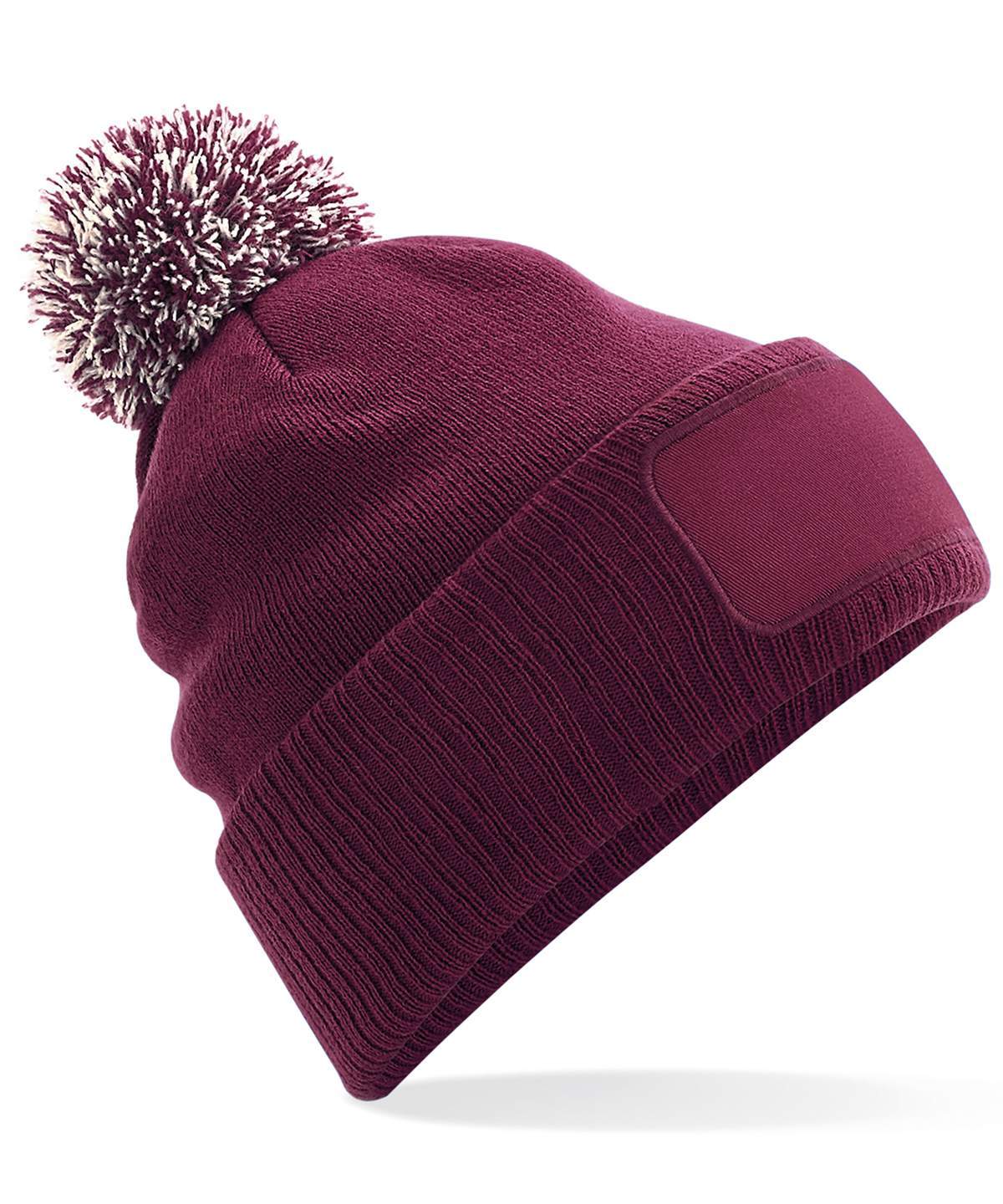 Beechfield Snowstar Patch Beanie - Image 5
